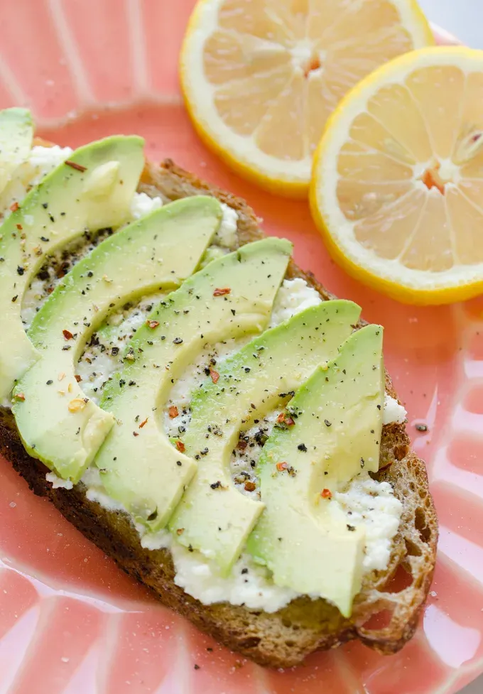 Ricotta Avocado Toast - an easy and delicious breakfast idea!' title='Ricotta Avocado Toast