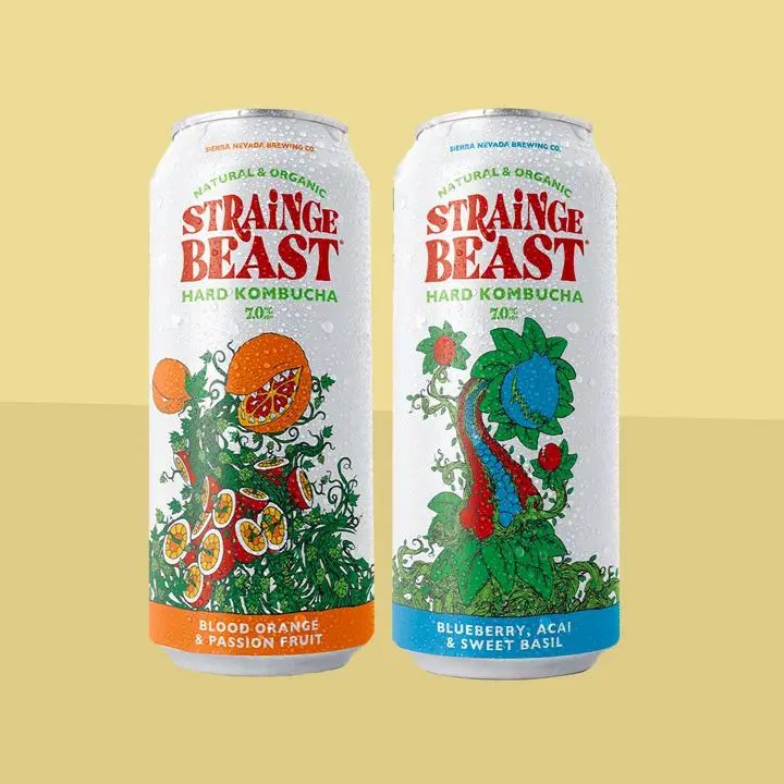 Strainge Beast hard kombucha
