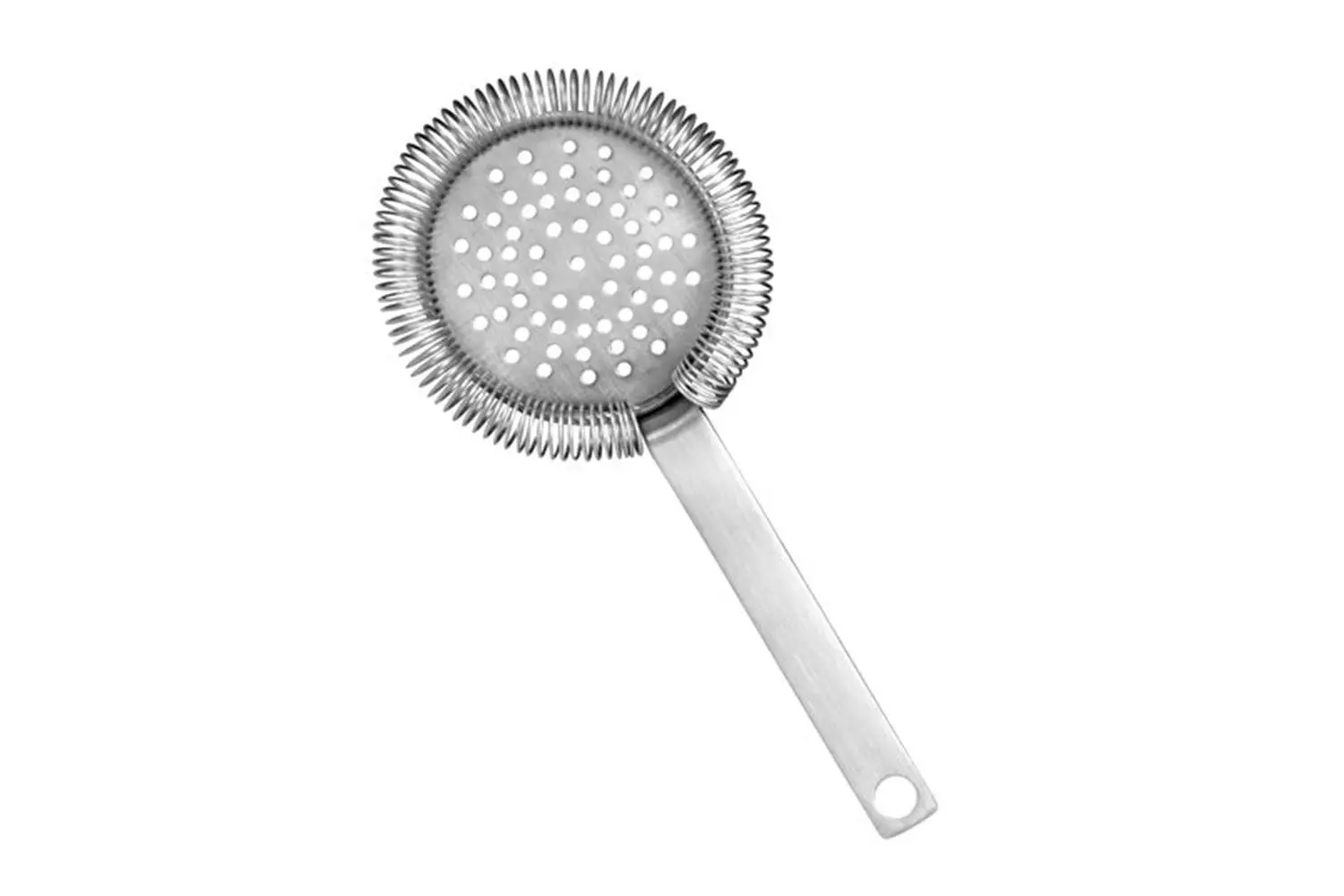 COCKTAIL STRAINER - NO PRONG W/ HANDLE