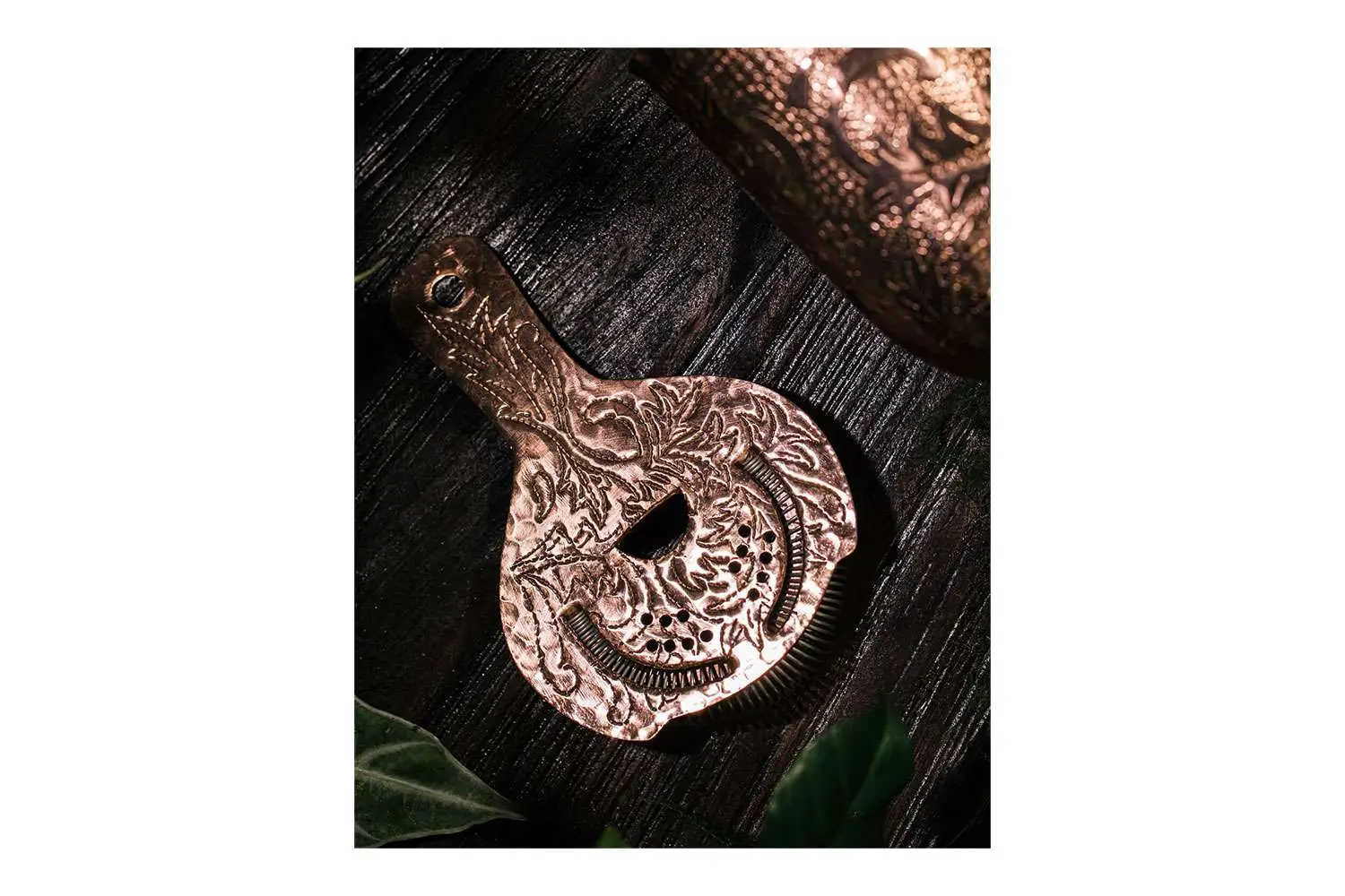 Strainer Engraved Flores 022