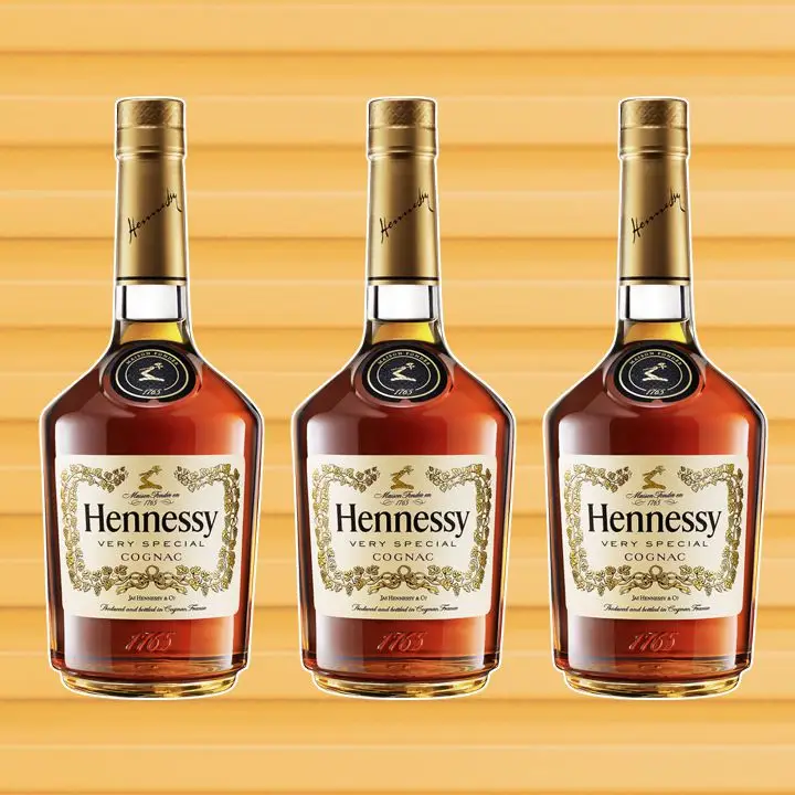 Hennessy bottles