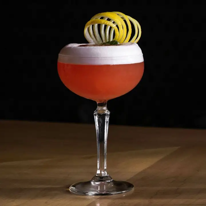 Aperol Flip at The Tatarian bar