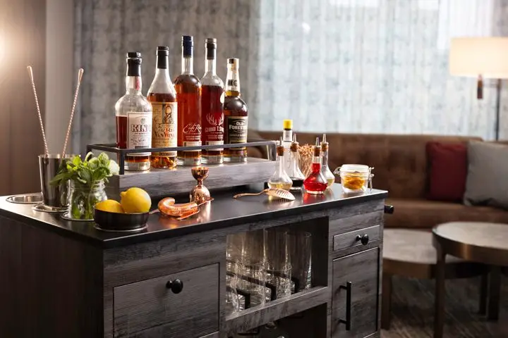 Room bar cart