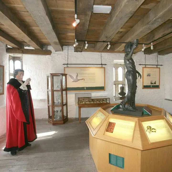 Desmond Castle & the International Museum of Wine interior