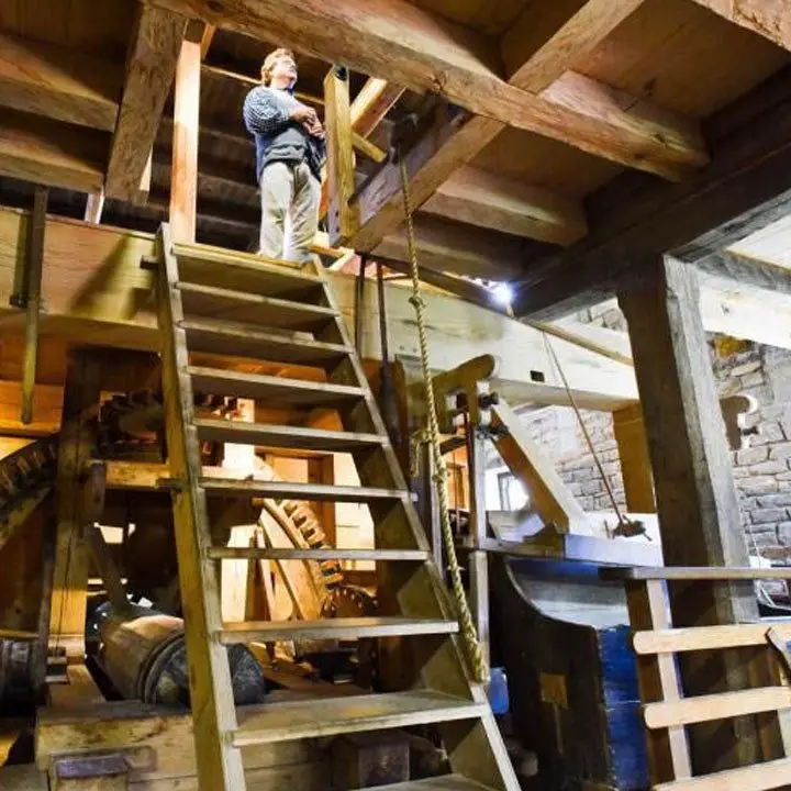 George Washington’s Distillery and Gristmill interior