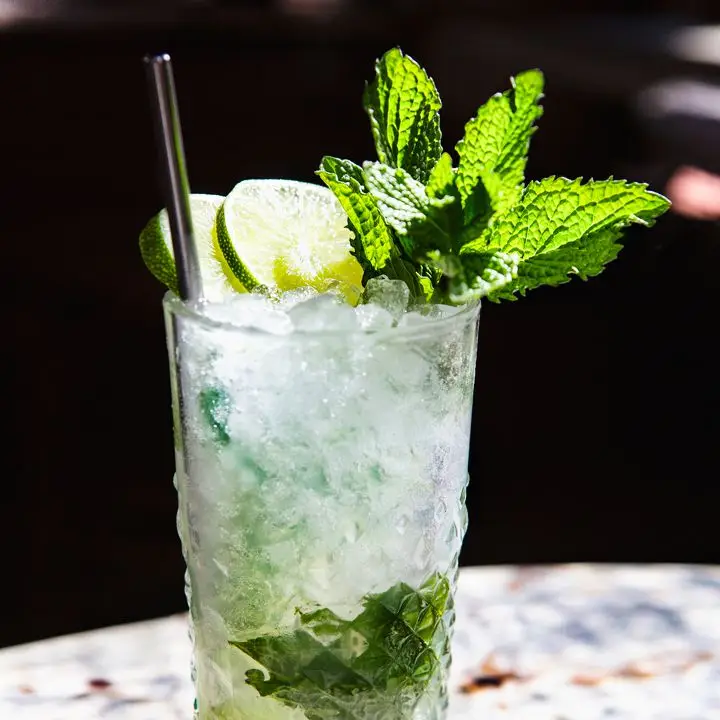 Mojito at El Pequeño bar in Montreal