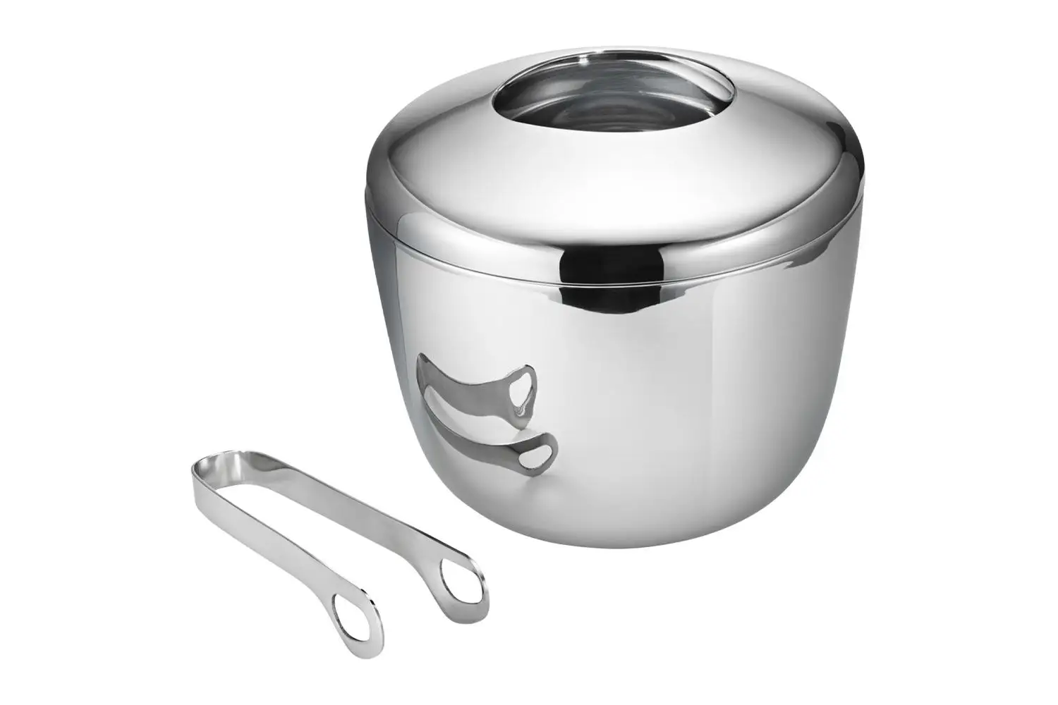 SKY ice bucket with ice tongs