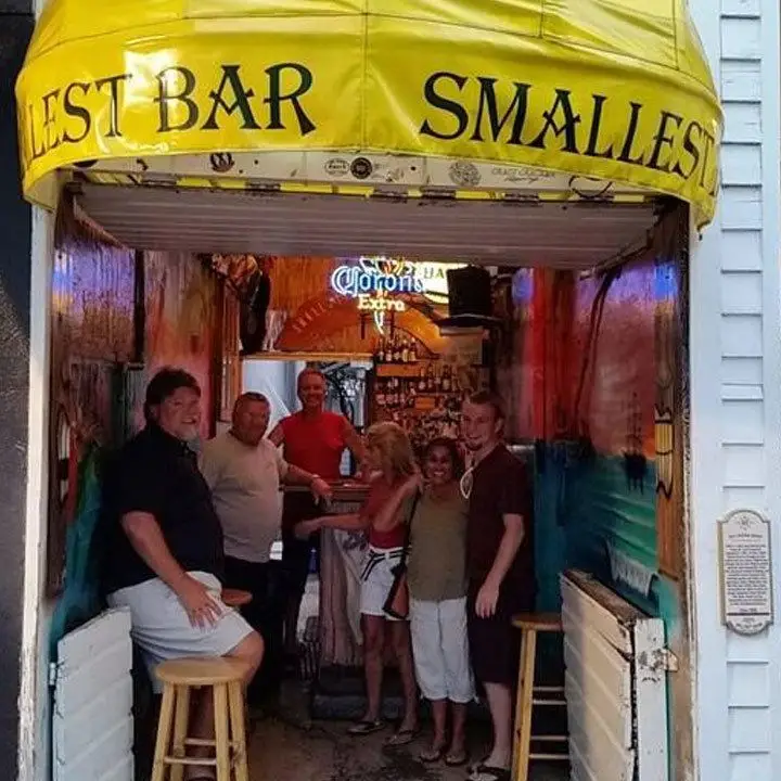 Smallest Bar interior view from the outside