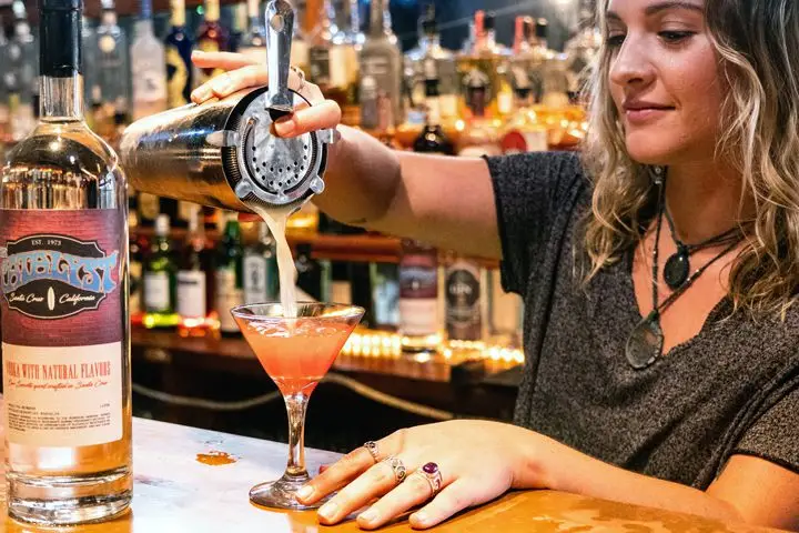 Catalyst vodka at The Catalyst