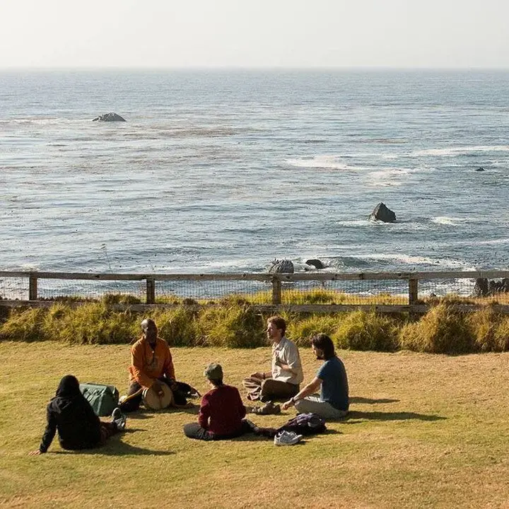 Esalen retreat in Big Sur, California
