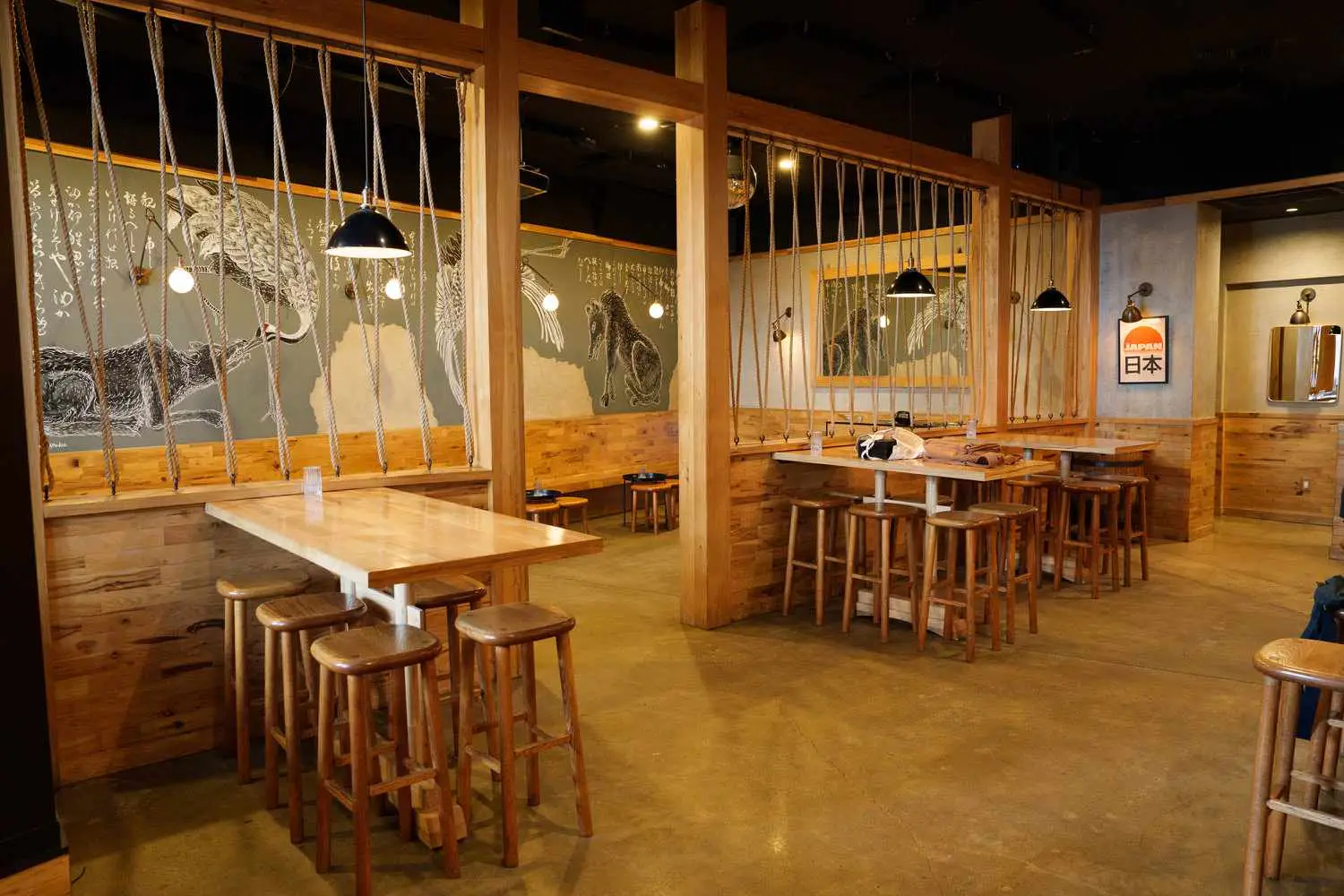 Wolf & Crane interior