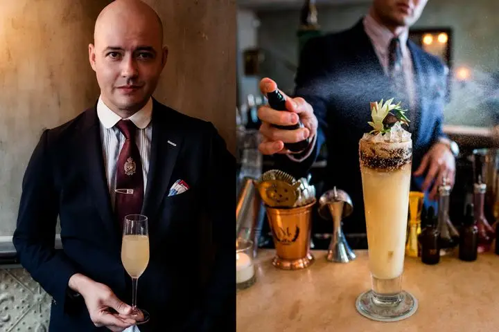 William Elliott; a cocktail