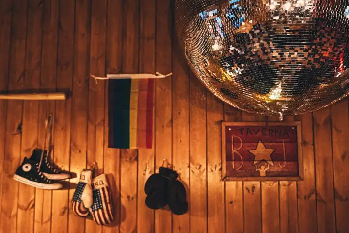 The interior of Lucky Schmuck in Barcelona