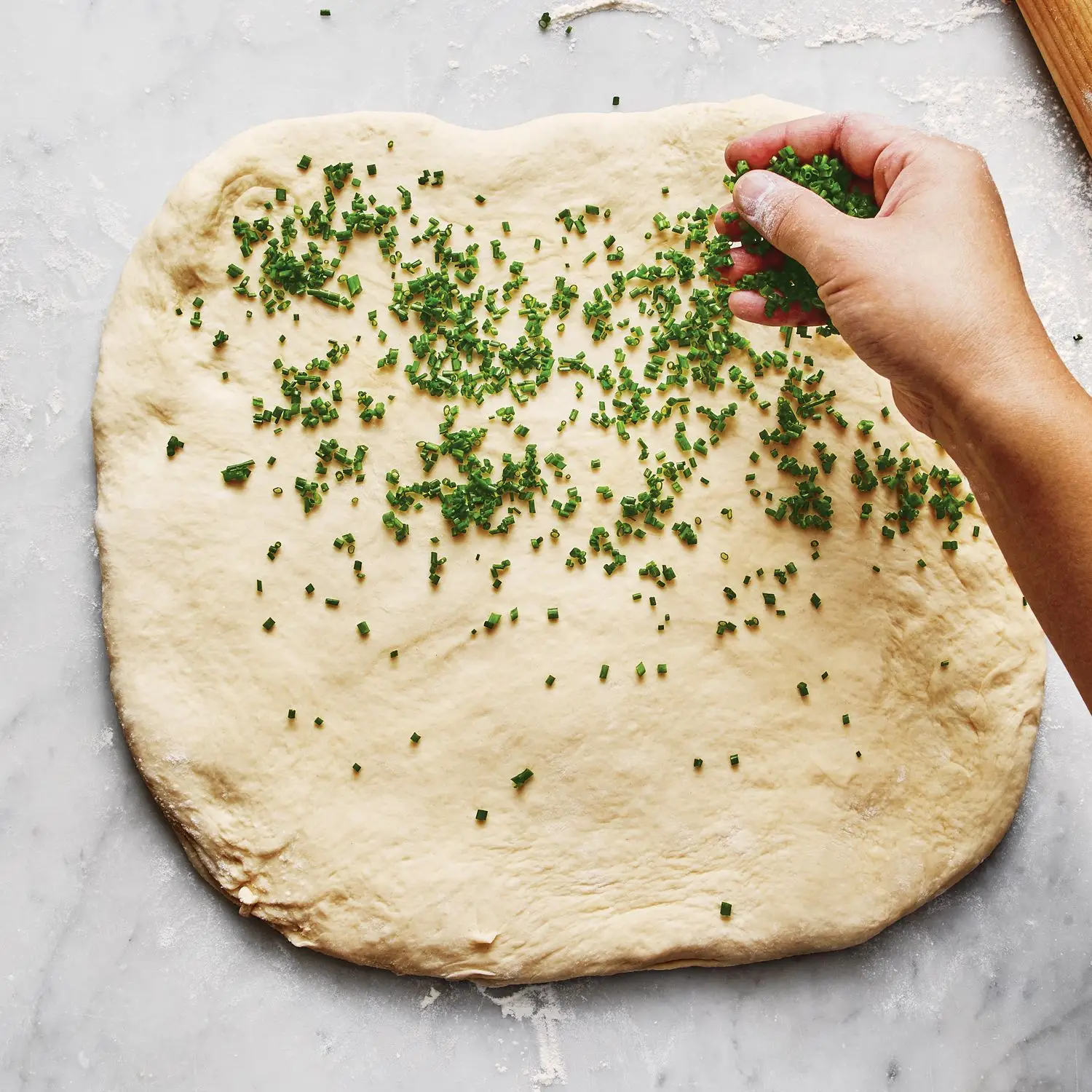 Image may contain Food Bread Human and Person