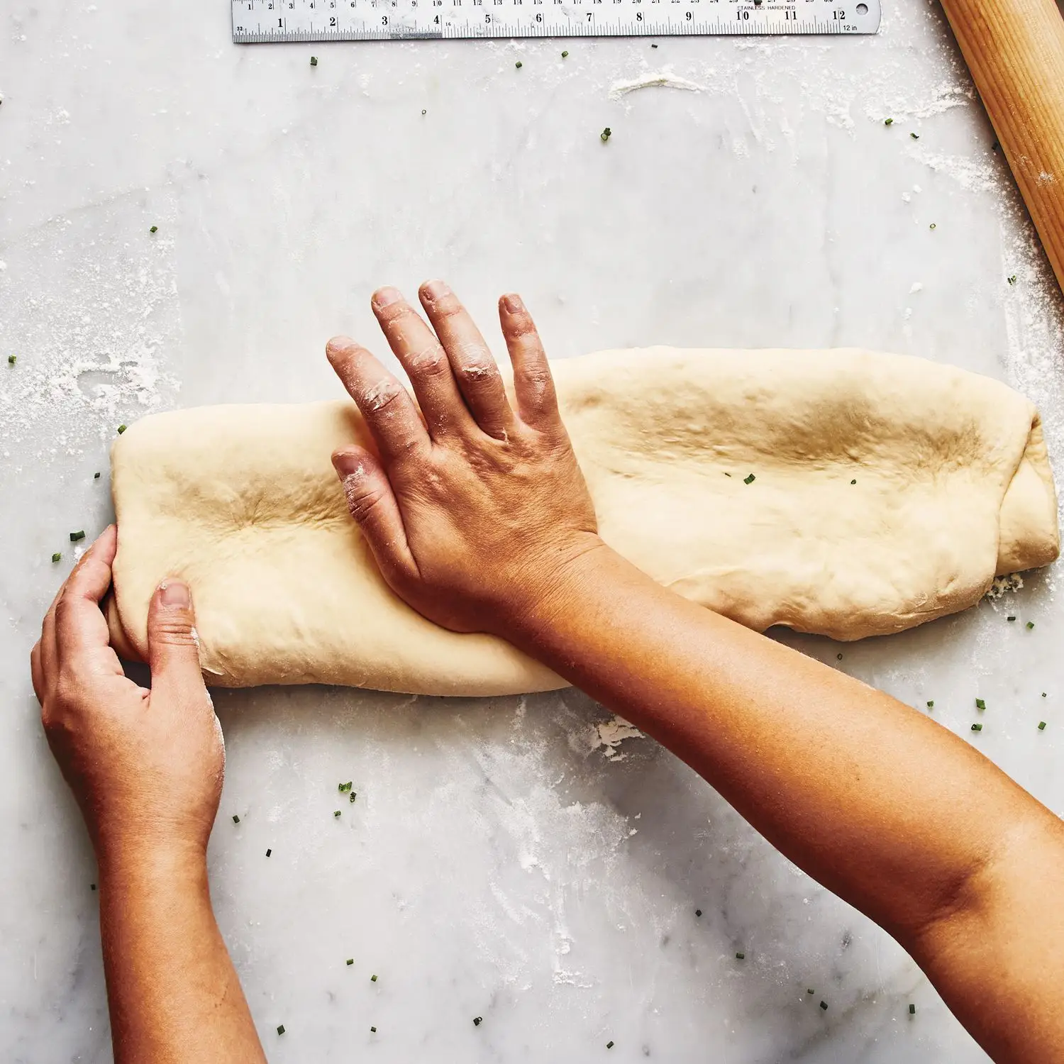 Image may contain Food Human Person and Dough