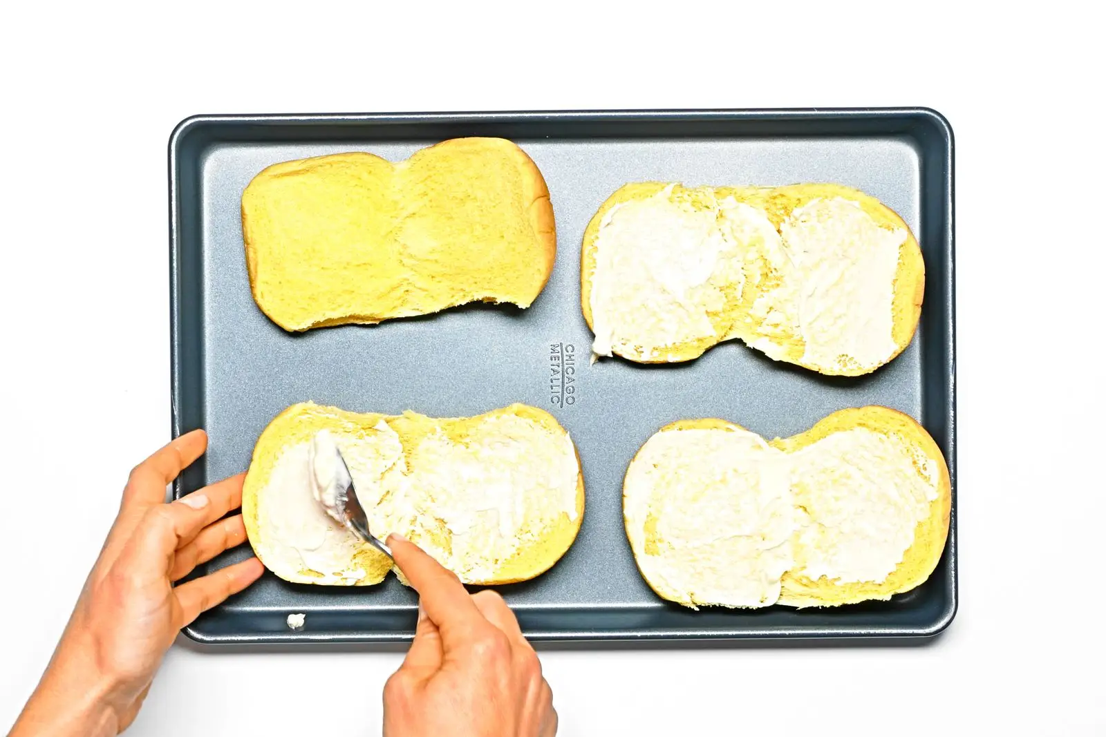 Image may contain Food Bread Human Person and Pancake