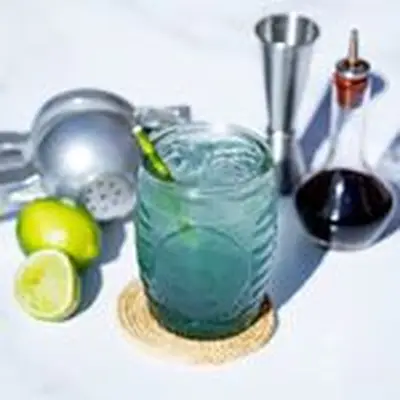 The Jamaican-style Portobello Rum Punch, created at Trailer Happiness