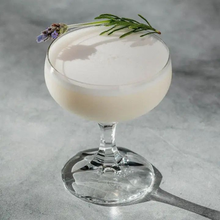 Lavender Honey Cream cocktail