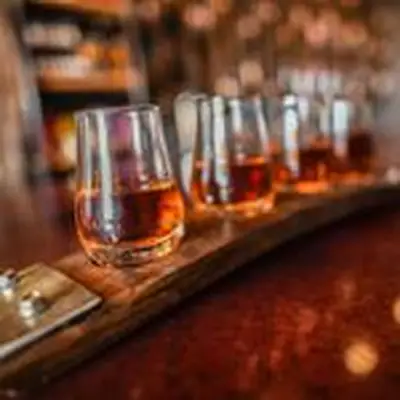 Boulder Spirits whiskey drams