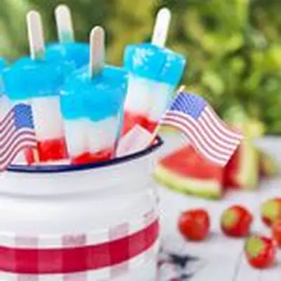 Red White & Booze popsicles