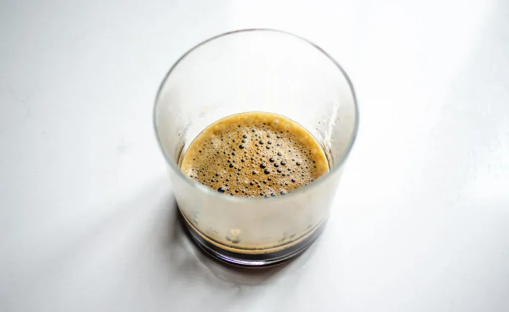 A cup of strongly brewed Aeropress coffee.' title='Starbucks Bottled Frappuccino Recipe