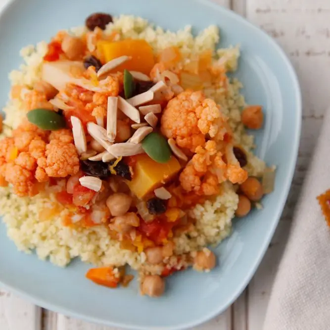 Image may contain Cutlery Fork Plant Food Dish Meal Produce and Vegetable