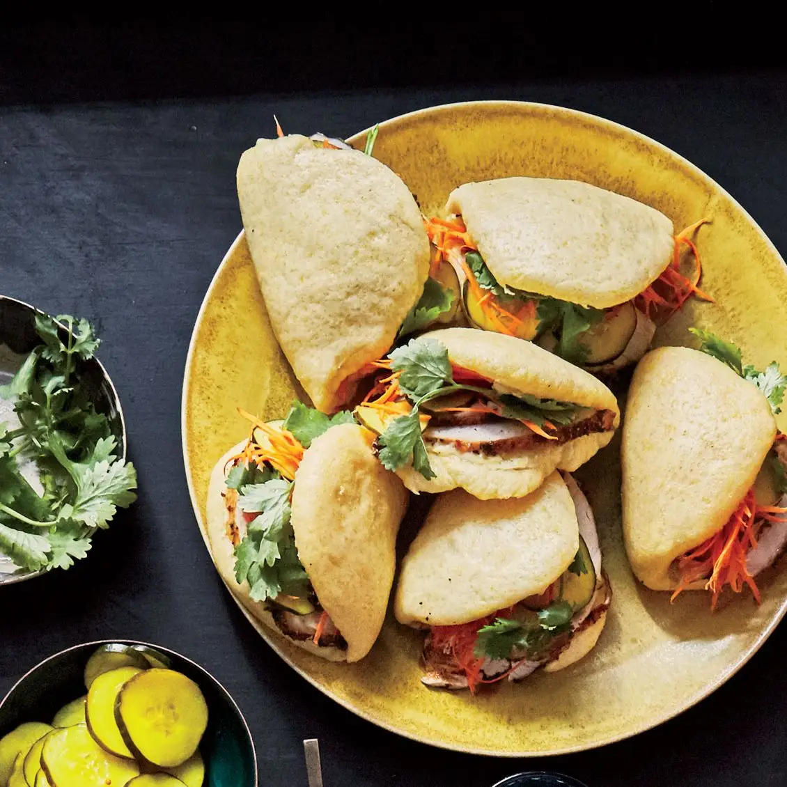 Image may contain Food Bread and Burger