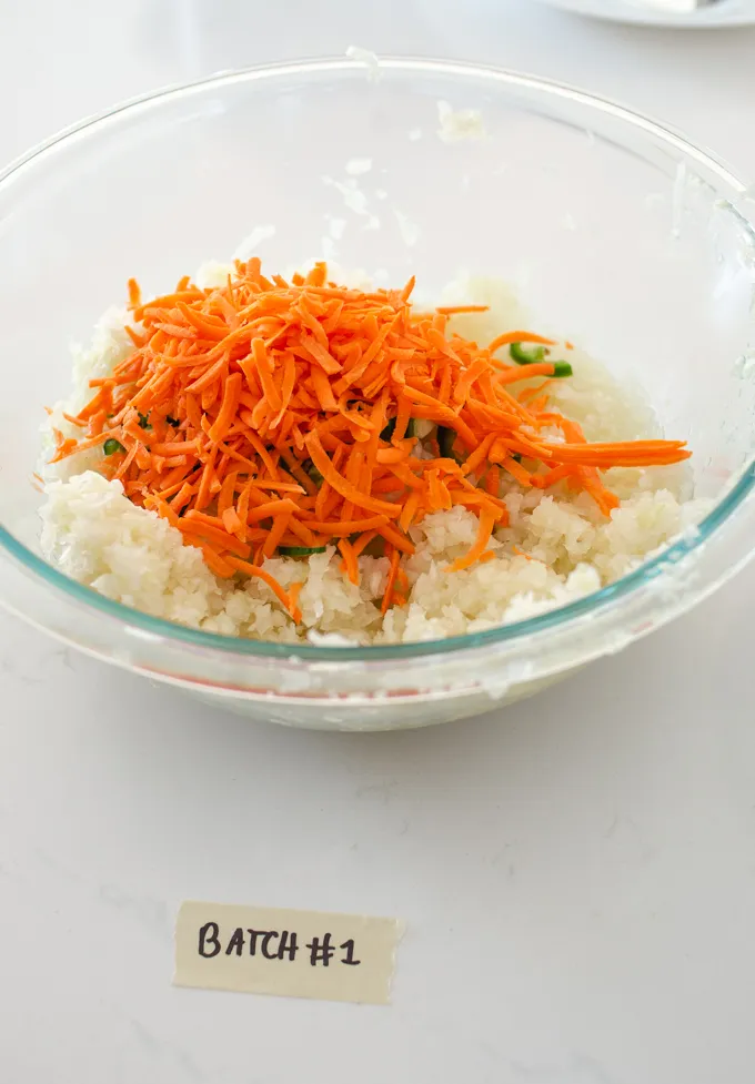 Spicy sauerkraut made with shredded carrots and a jalapeno pepper.' title='Easy Spicy Sauerkraut Recipe
