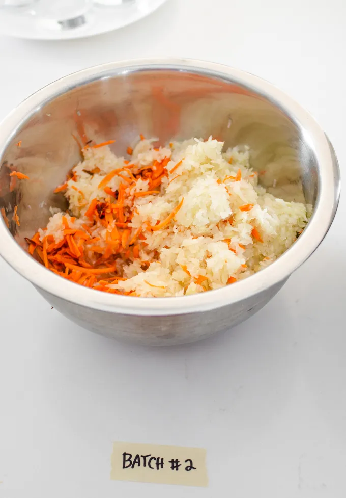 Spicy sauerkraut made with red pepper flakes and shredded carrot.' title='Easy Spicy Sauerkraut Recipe