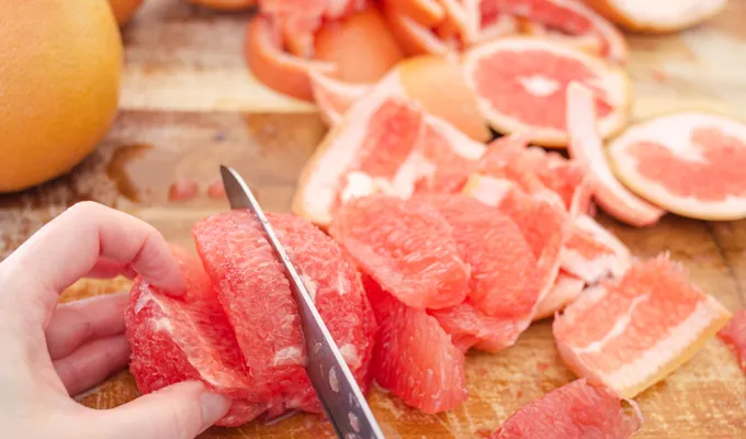 The best way to cut a grapefruit.' title='How to Cut a Grapefruit