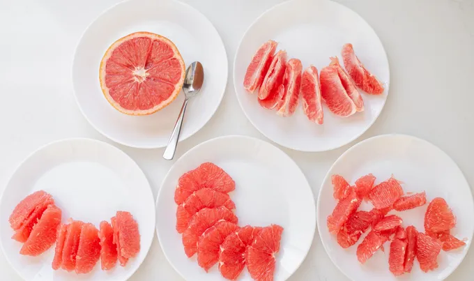 5 ways to cut a grapefruit.' title='How to Cut a Grapefruit