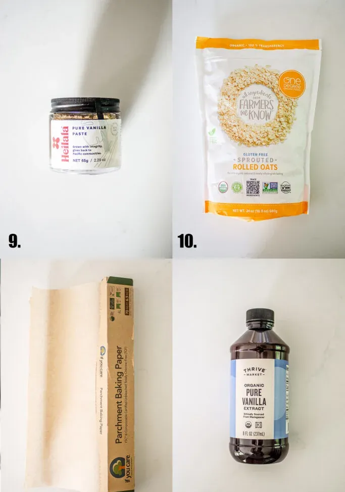 Vanilla bean paste sprouted rolled oats parchment paper and vanilla extract.' title='Top 50 Best Thrive Market Products to Buy in 2024