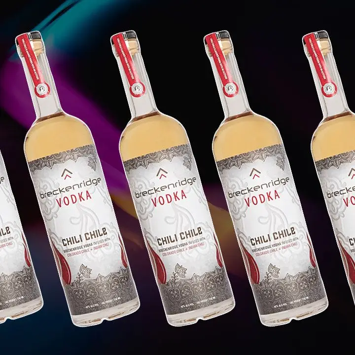Breckenridge Chili Chile vodka bottle