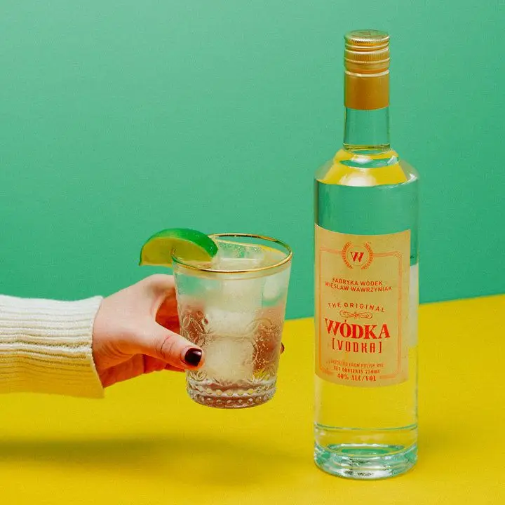 Wódka bottle