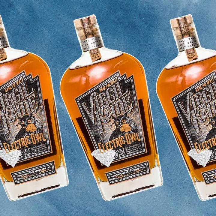 Virgil Kaine Electric Owl 9 Year Sour Mash Whiskey bottle