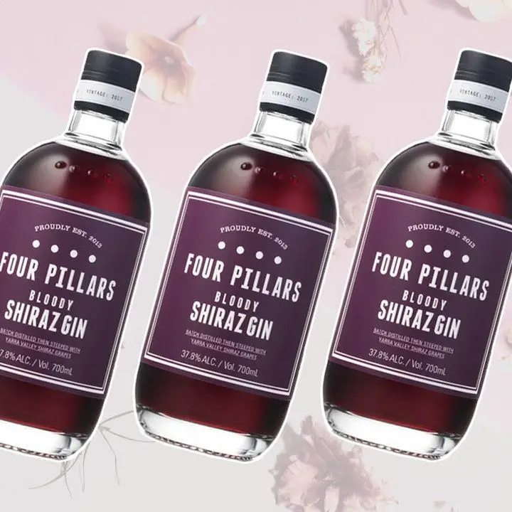 four pillars bloody shiraz gin