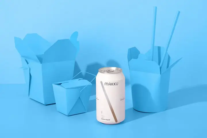 Makku canned makgeolli