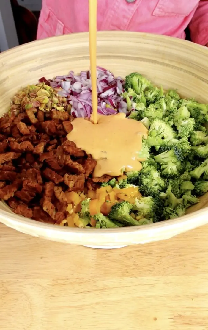 Veganer Brokkolisalat