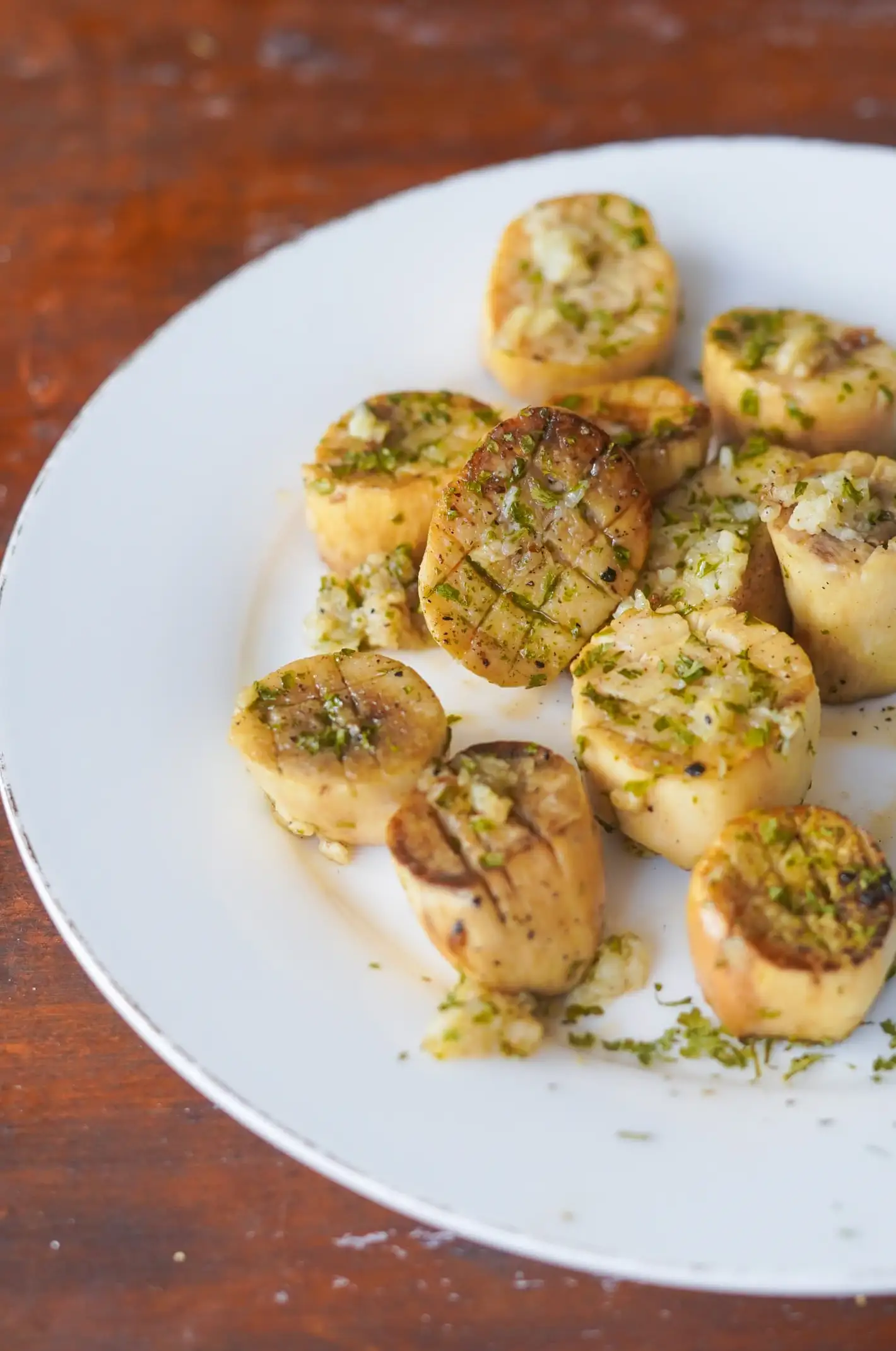 Pétoncles poêlés végétaliens