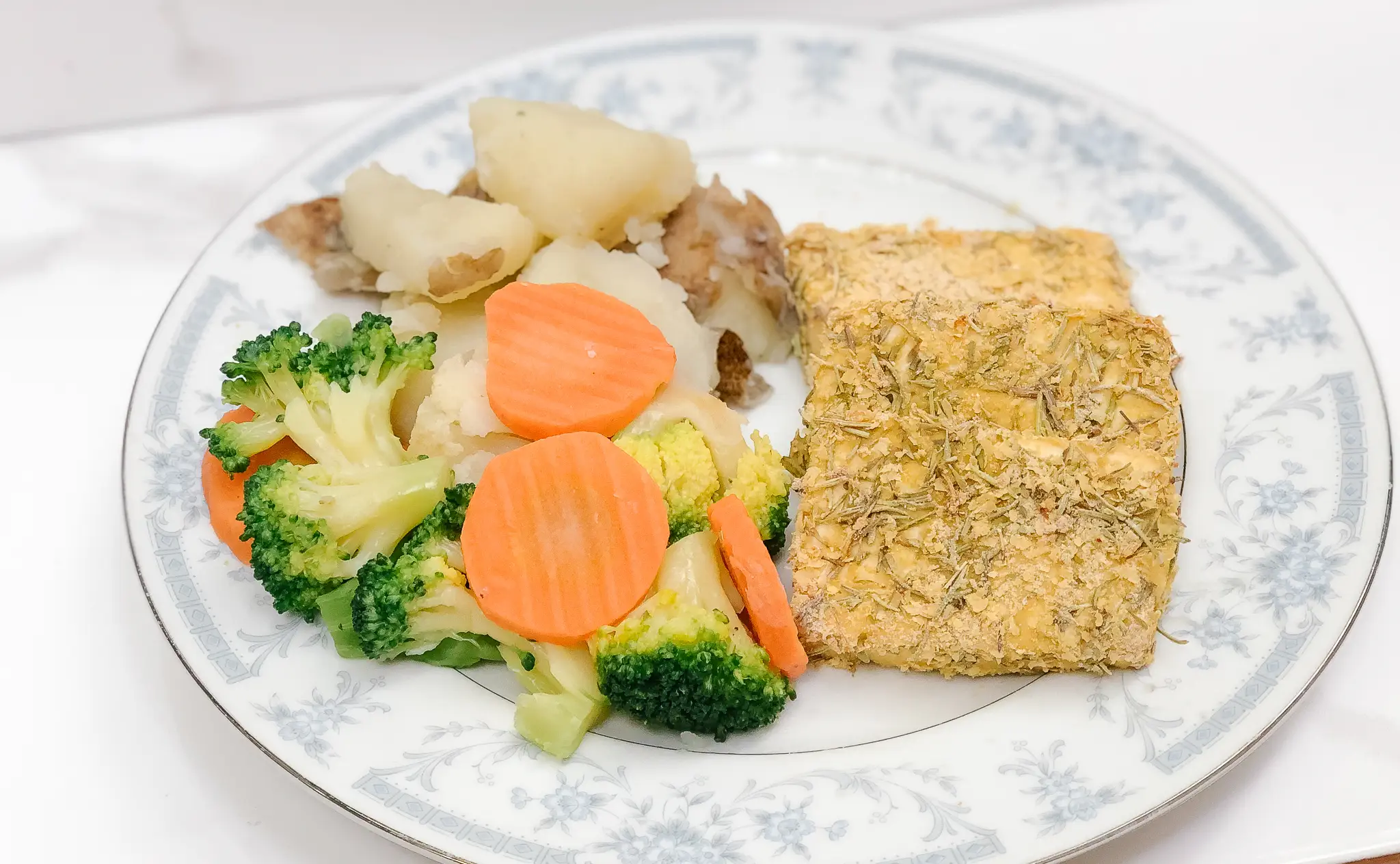 Steaks de tofu aux herbes