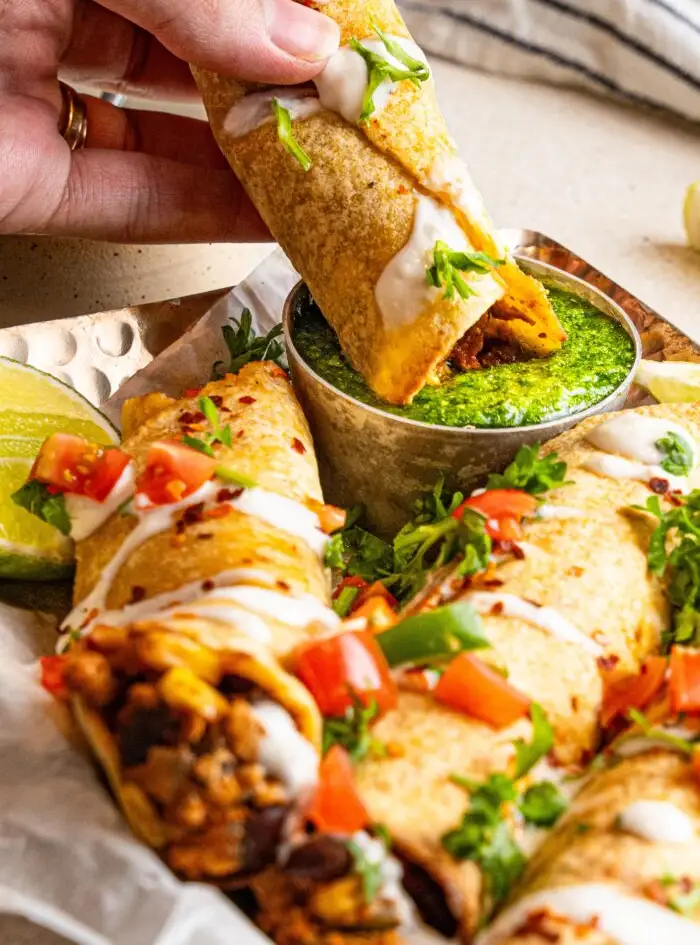 Taquitos végétaliens