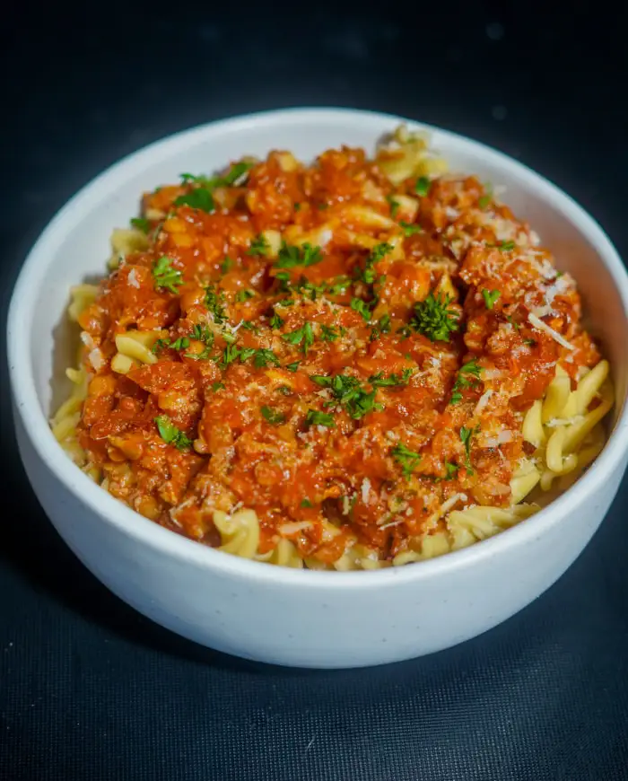 Bolognese végétalienne
