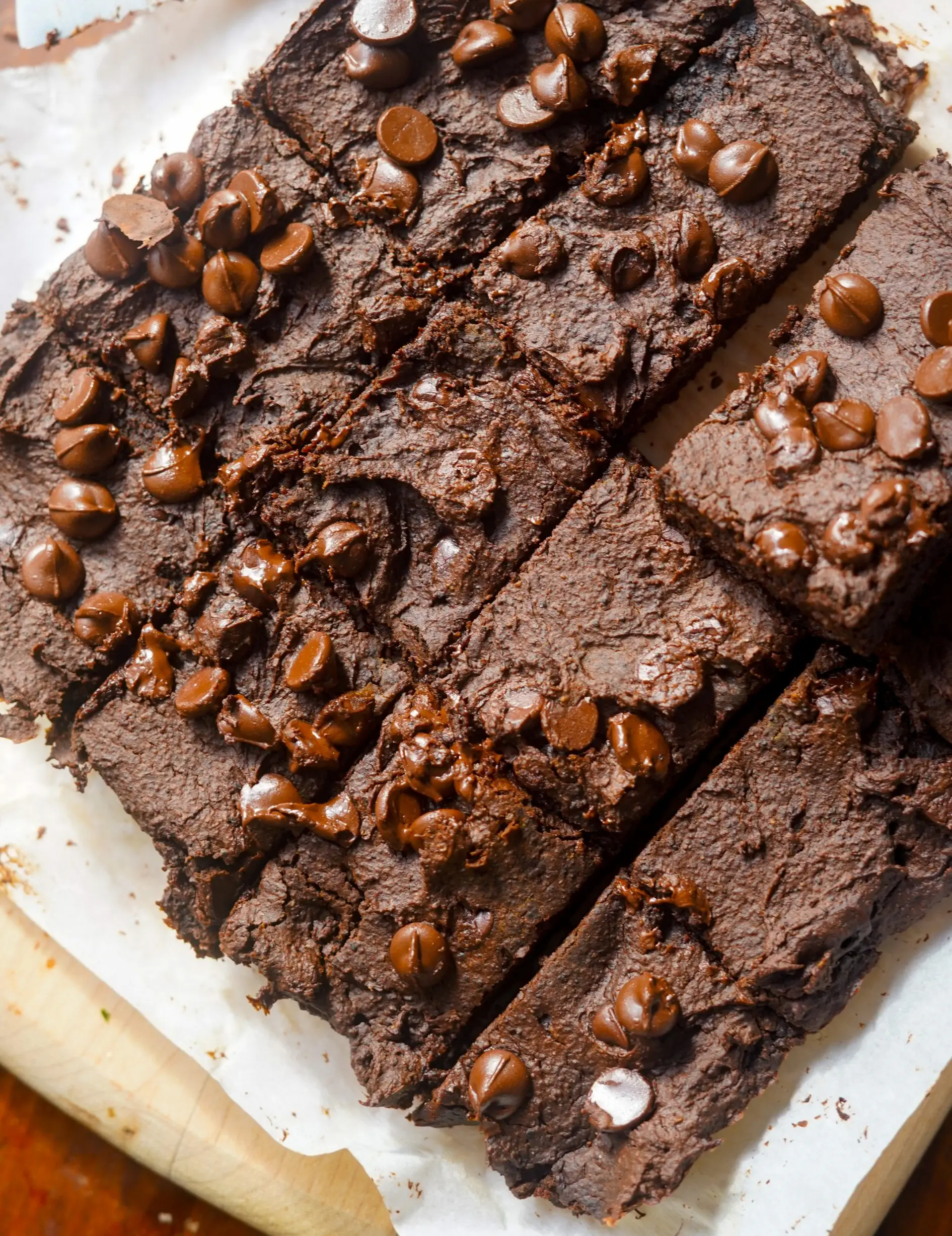 Brownies végétaliens au lait et à la citrouille