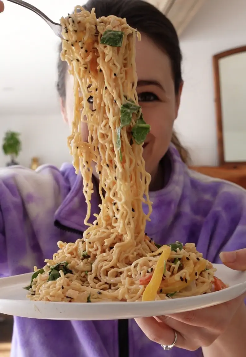 Nouilles Tahini Végétaliennes