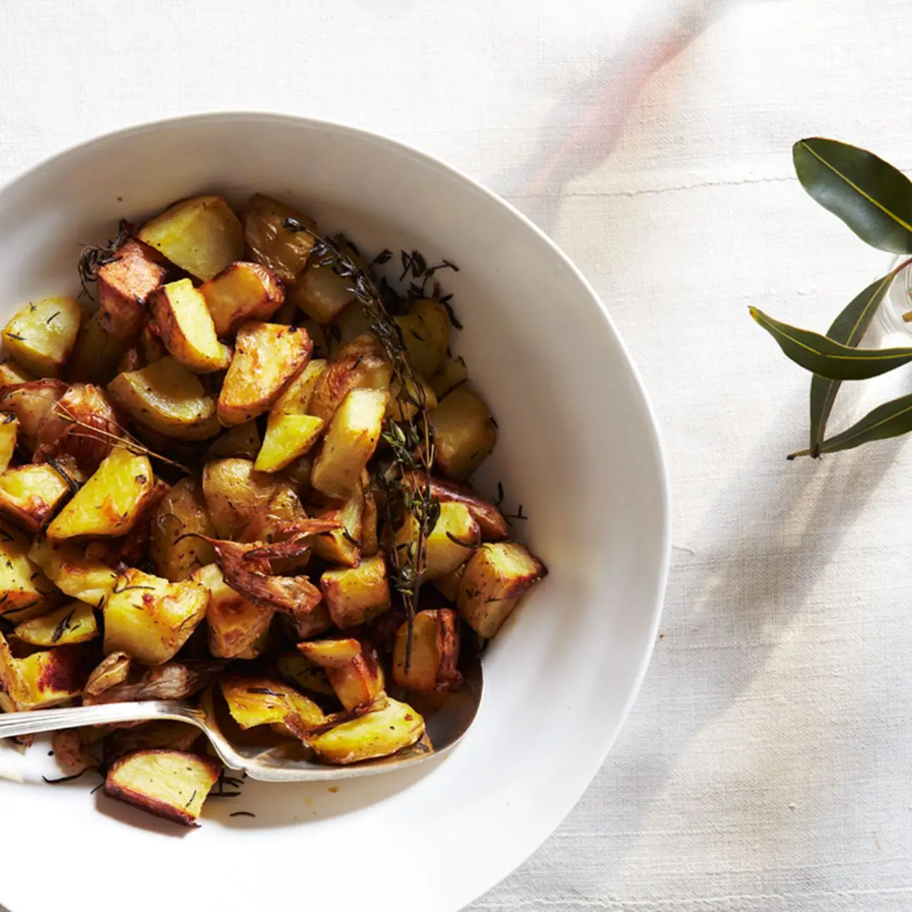 Batatas assadas de Tad