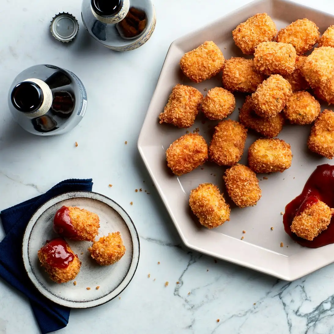 CAULIFLOWER-CARROT CHEESY TOTS