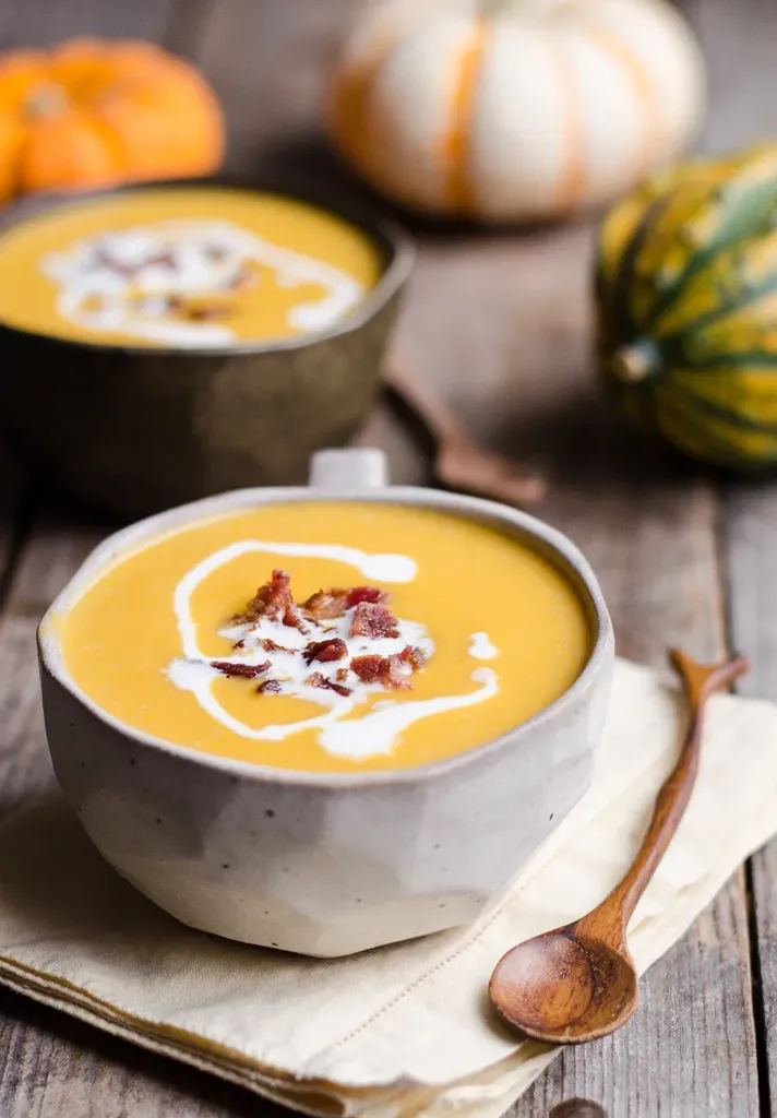 Roasted Butternut Squash Soup Recipe' title='Roasted Butternut Squash Bisque