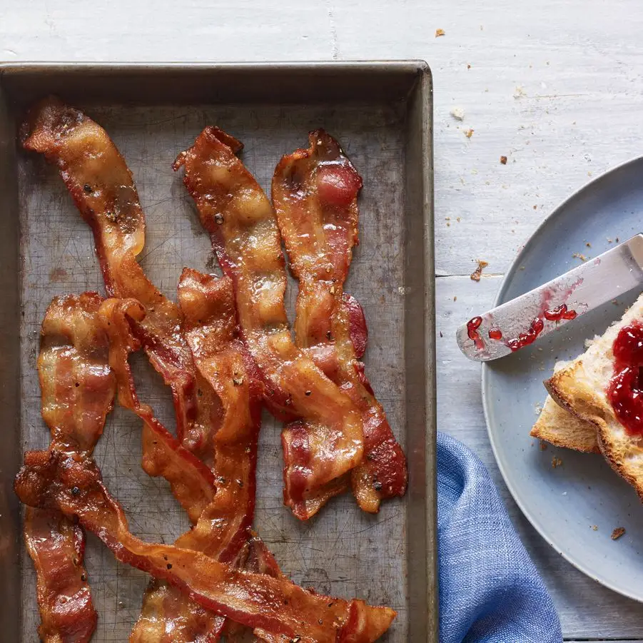 Bacon doce e picante