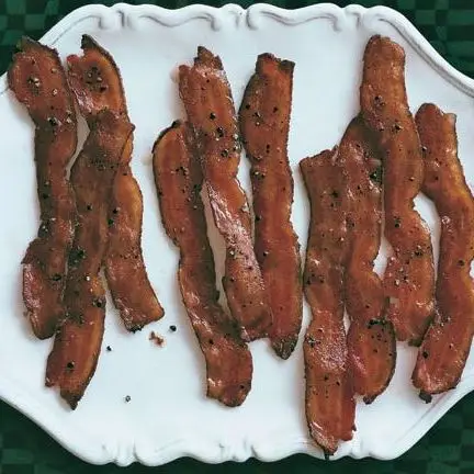 Maple e bacon de pimenta preta