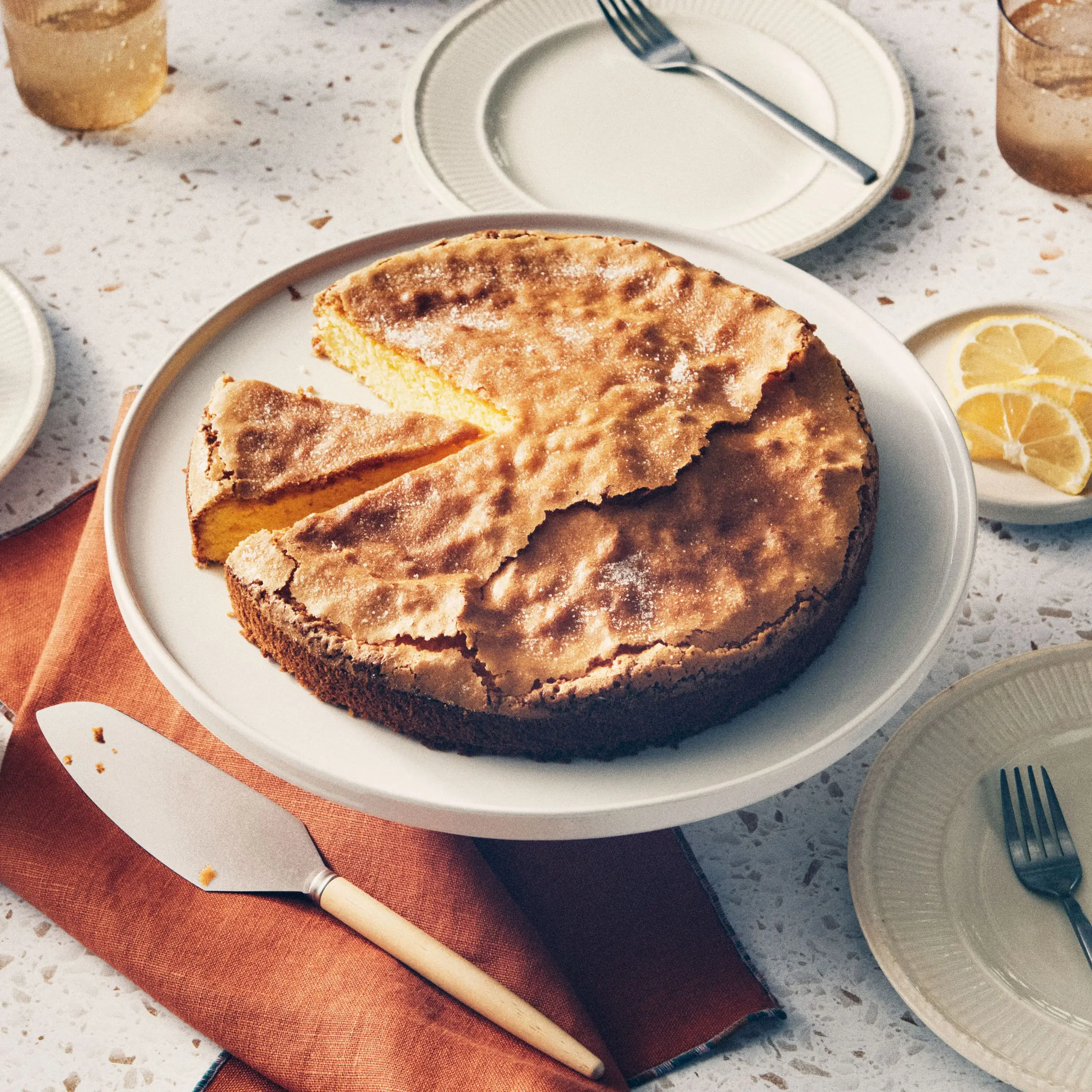 Bolo de azeite de limão